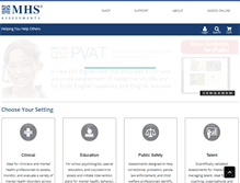 Tablet Screenshot of mhs.com